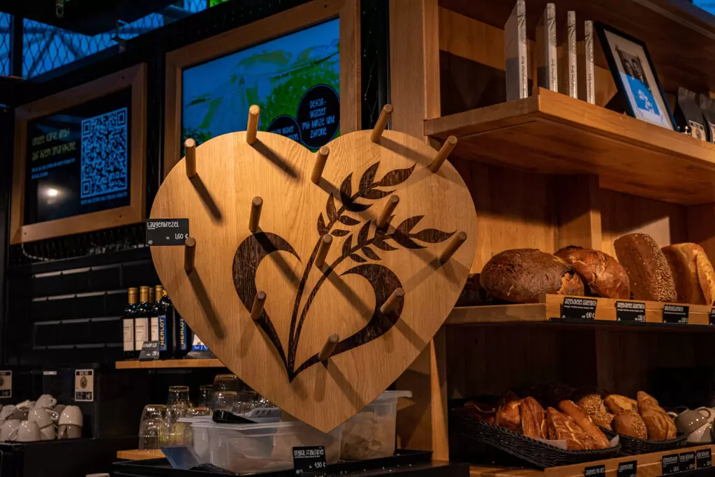 Bäckerei Huck Frankfurt Flughafen - Brezelherz
