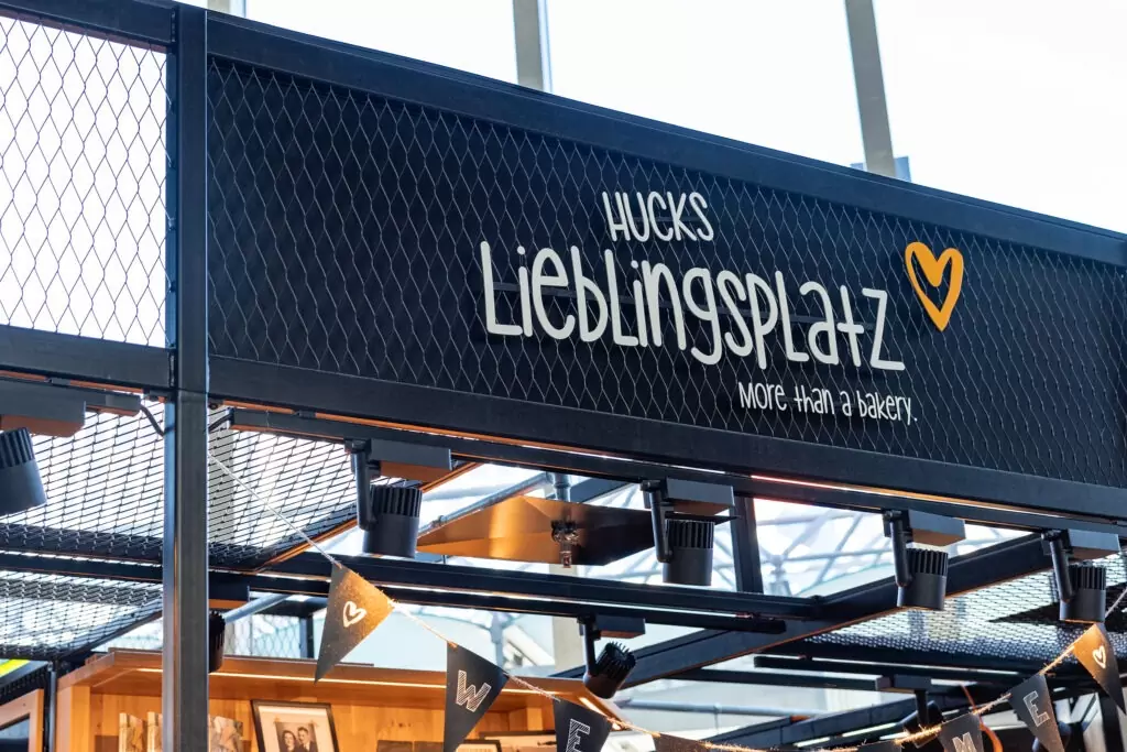 Bäckerei Huck Frankfurt Flughafen - Branding