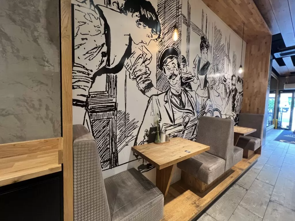 Huck Bad Homburg Sitzplatz