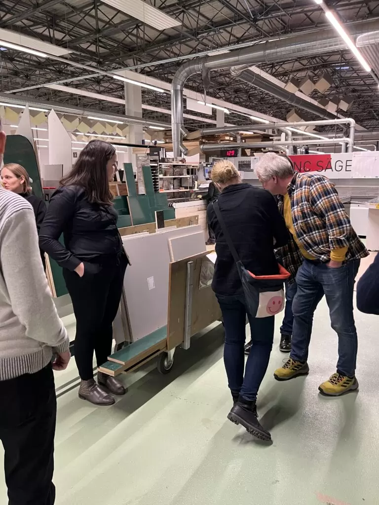 AOK und kplus Besuch - Platten und Werkstoffe