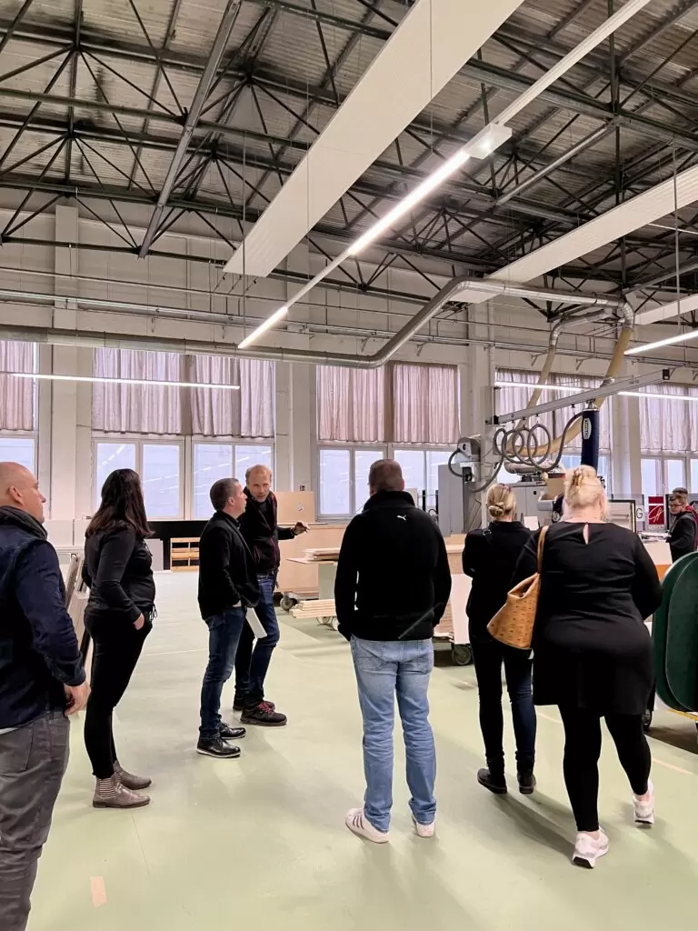 AOK und kplus Besuch - Maschinenraum