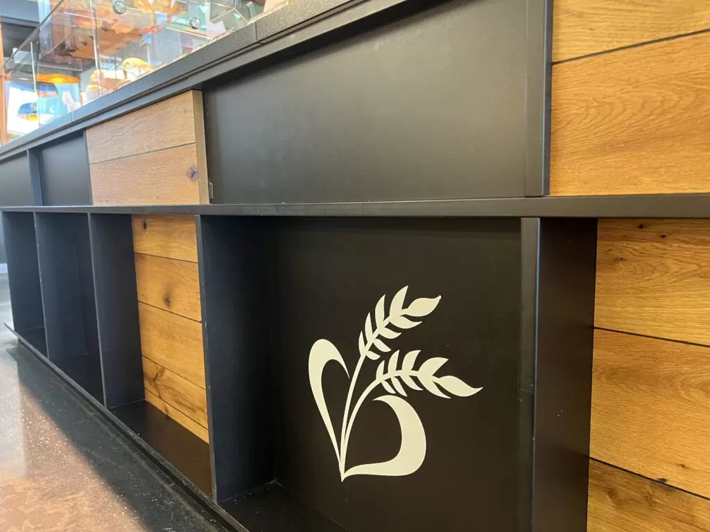 Huck Bäckerei Kleinmarkthalle Detail Logo