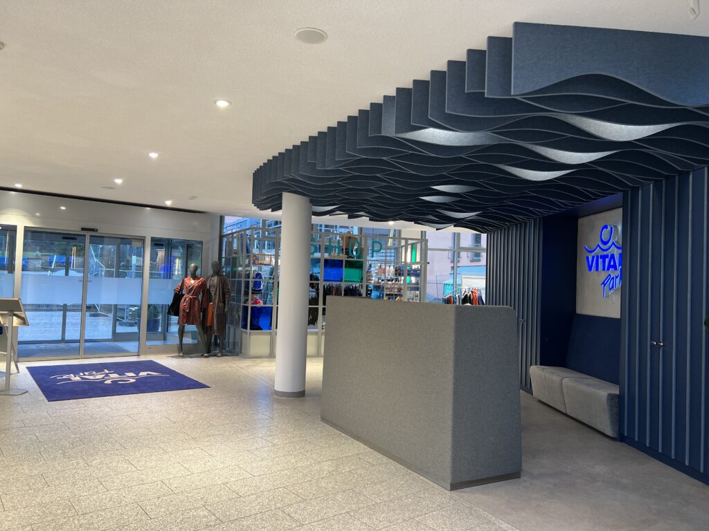 Vital Park Eingangsbereich