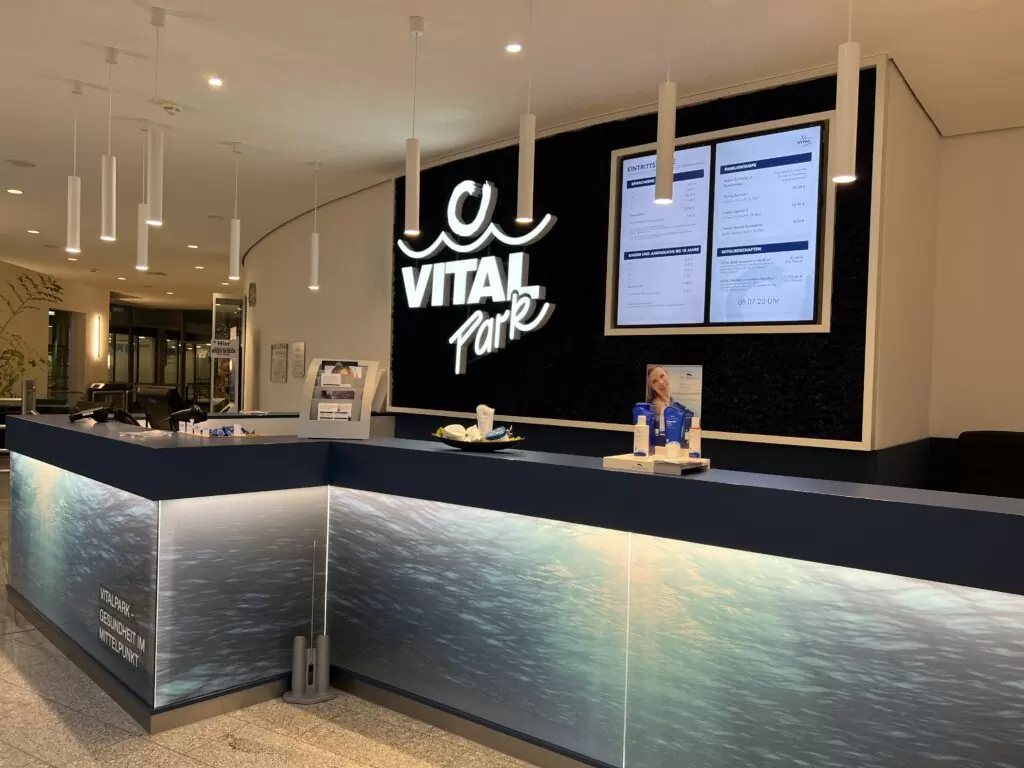 Vital Park Thekenbereich