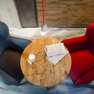 Gastronomieeinrichtung Sitzbereich Bäcker