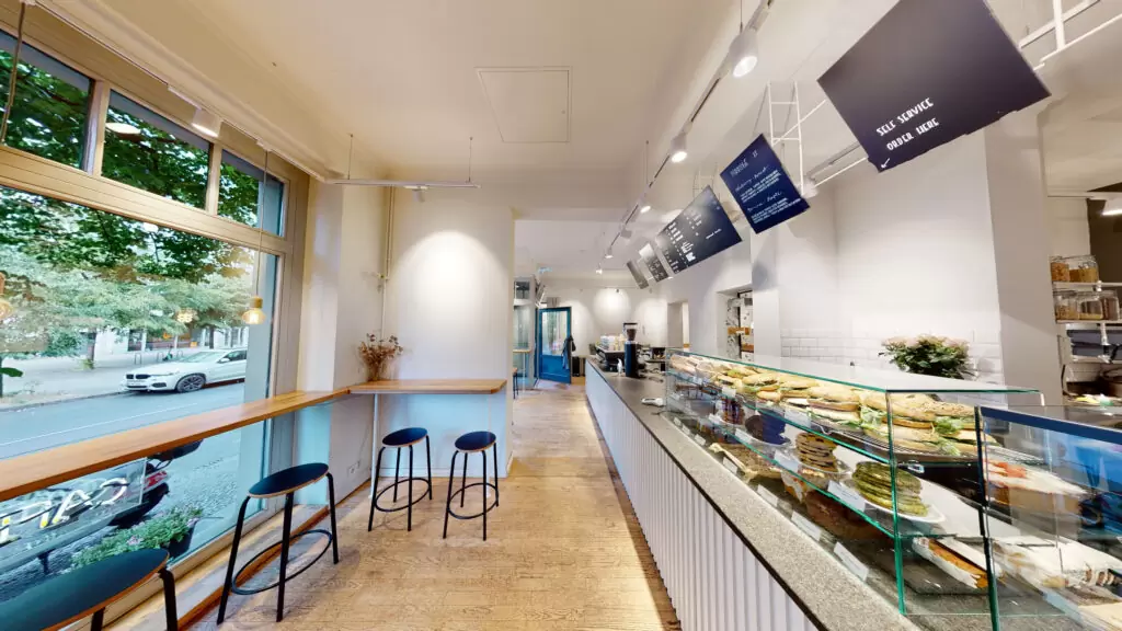 Cafe 93 Berlin - Gesamteindruck Bäckereifiliale