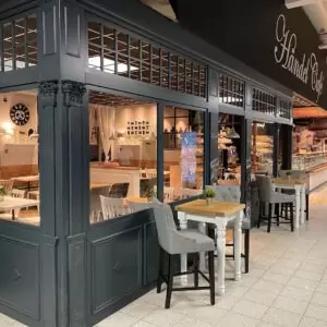 Gastonomie in der Vorverkaufszone Einzelhandel