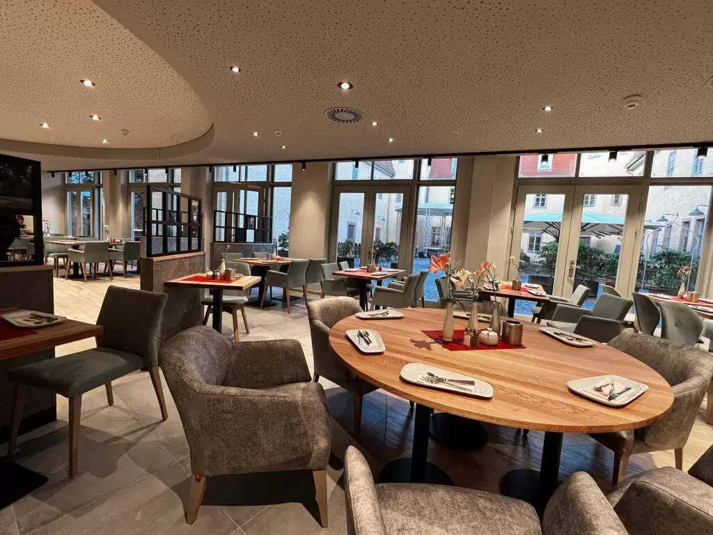 Caféeinrichtung Erbenhof Weimar Sitzbereich