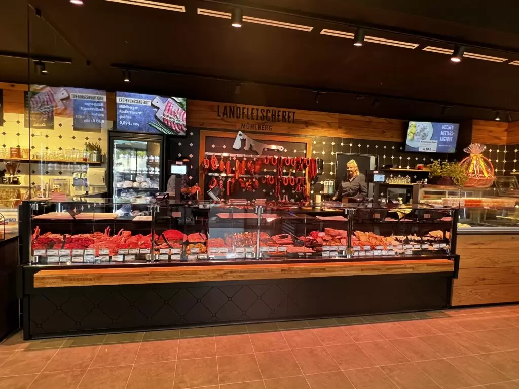 Landfleischerei Einrichtungsansicht