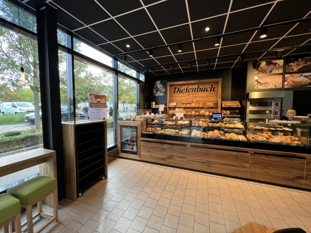 Bäckerei Diefenbach Gerlingen Thekenbereich