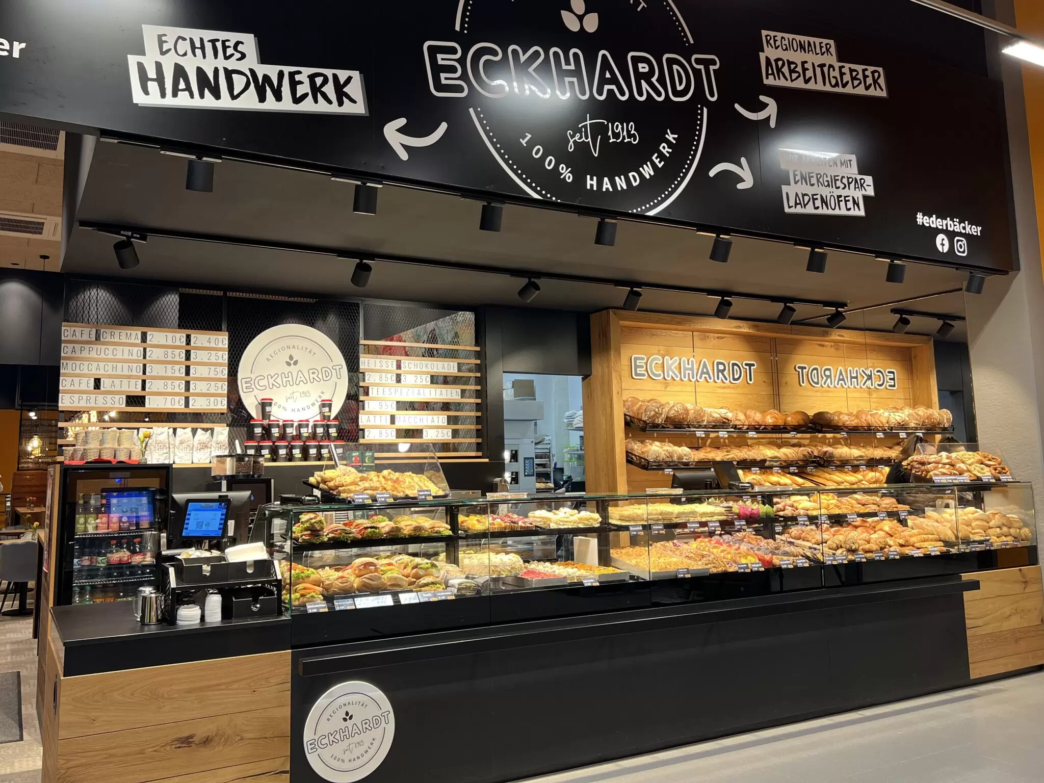 Bäckerei Eckhardt Thekenbereich