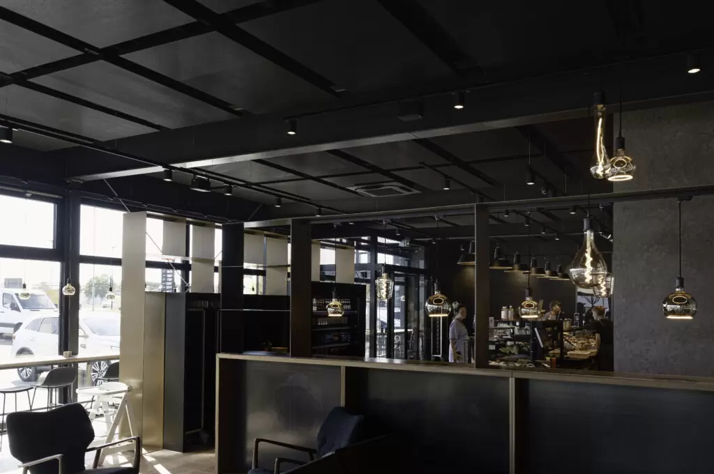 Ladeneinrichtung für Bäcker Beleuchtung