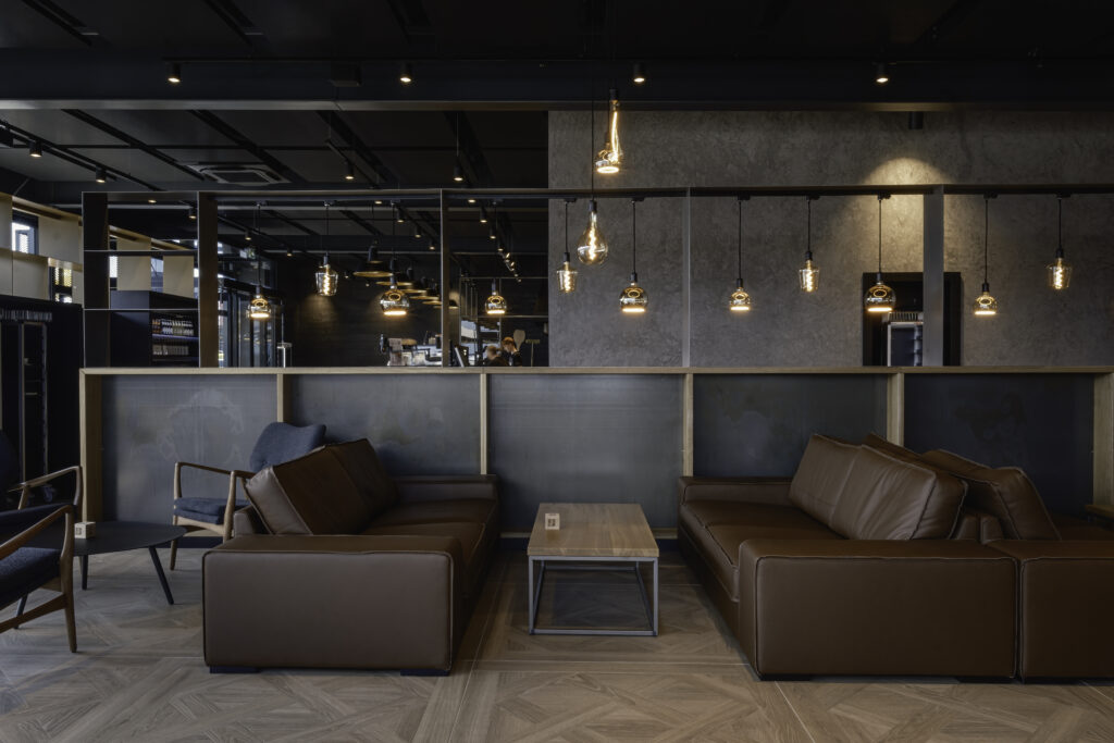 Loungebereich Bäckereieinrichtung