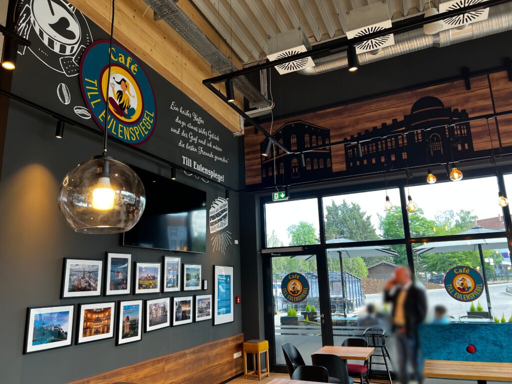 Sitzbereich für Gastronomie