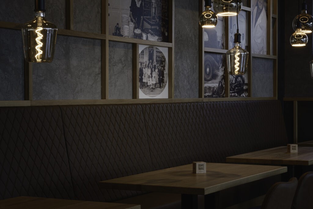 Sitzbereichgestaltung für Bäckereien