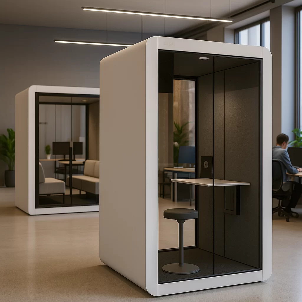 Büromöbel - Schallgedämmte Meetingboxen